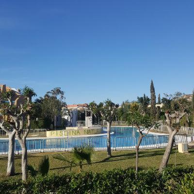 Estudio En Urbanizacion Naturista Con Piscina Junto Al Mar Vera Extérieur photo